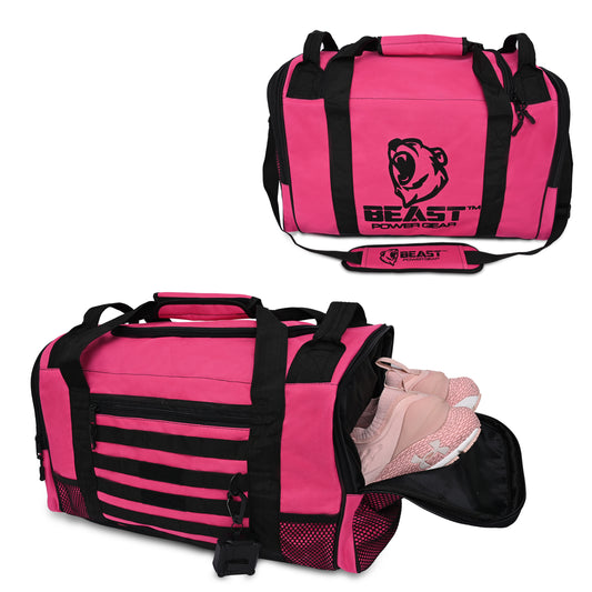 Duffle Gym Bag (Pink)