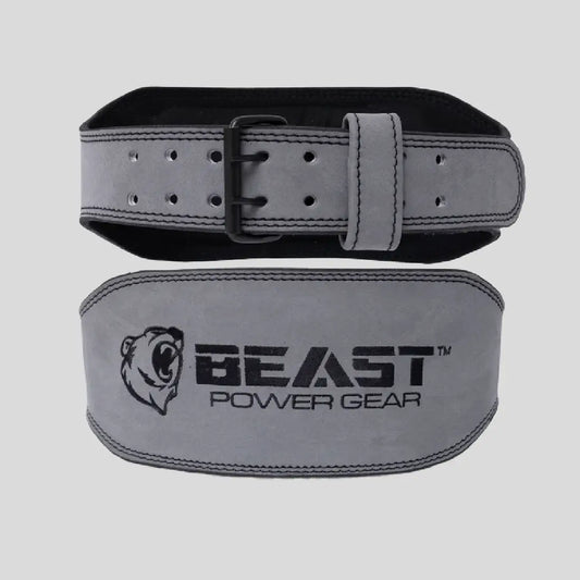 WEIGHTLIFTING BELT 7MM - Gray 6" Wide