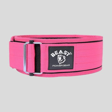 QUICK LOCKING WEIGHTLIFTING BELT - PINK
