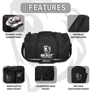 Duffle Gym Bag - Multi Pockets
