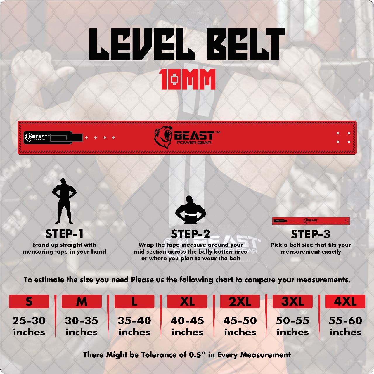 Lifting Kit - Red/Black