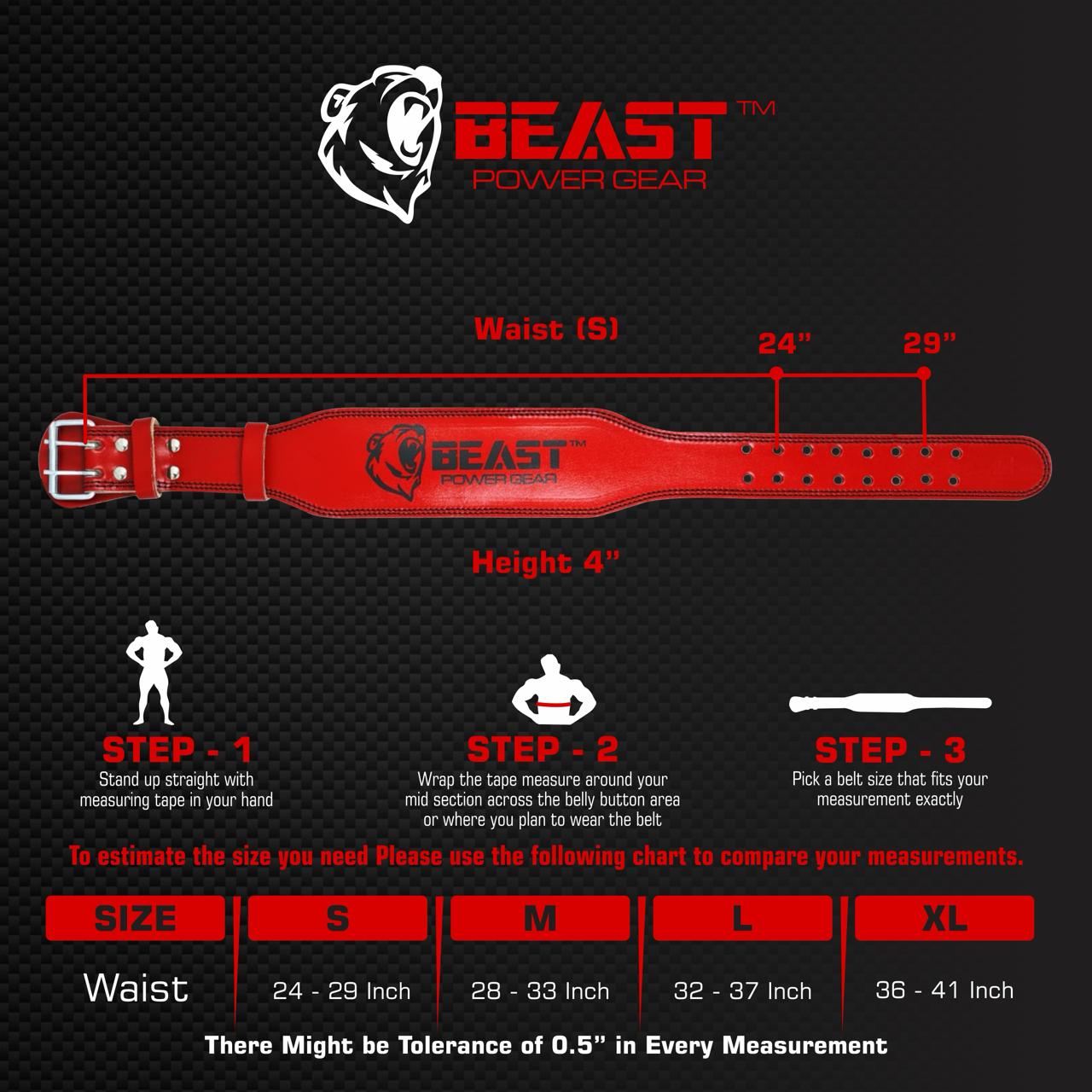 WEIGHTLIFTING BELT 7MM