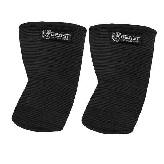 Elbow Sleeve (Pair) Dual-Ply Elbow Support & Compression-BLACK