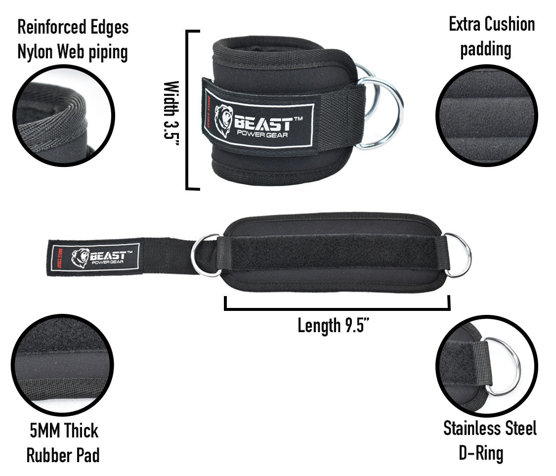 Padded Ankle Strap (Pair)