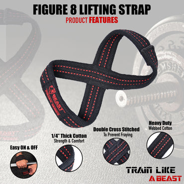 FIGURE 8 LIFTING STRAP - BLACK/RED