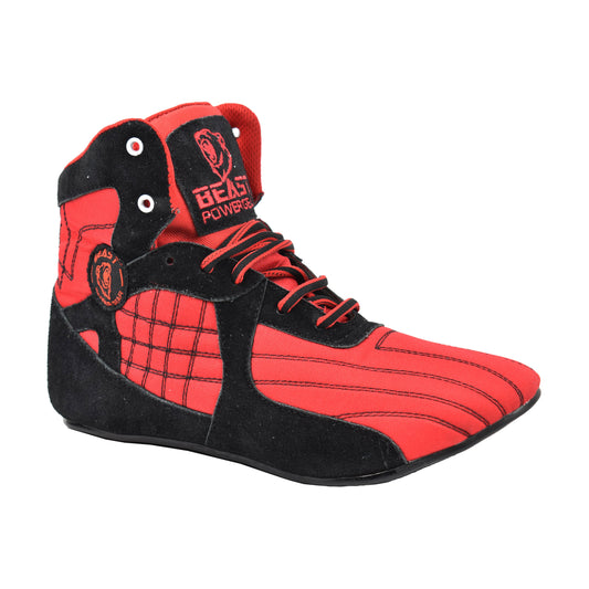 GYM SHOES - RED/BLACK