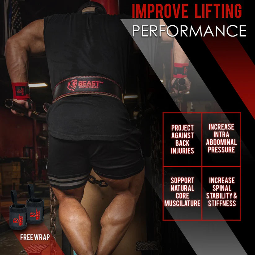 WEIGHTLIFTING BELT 7MM - PINK