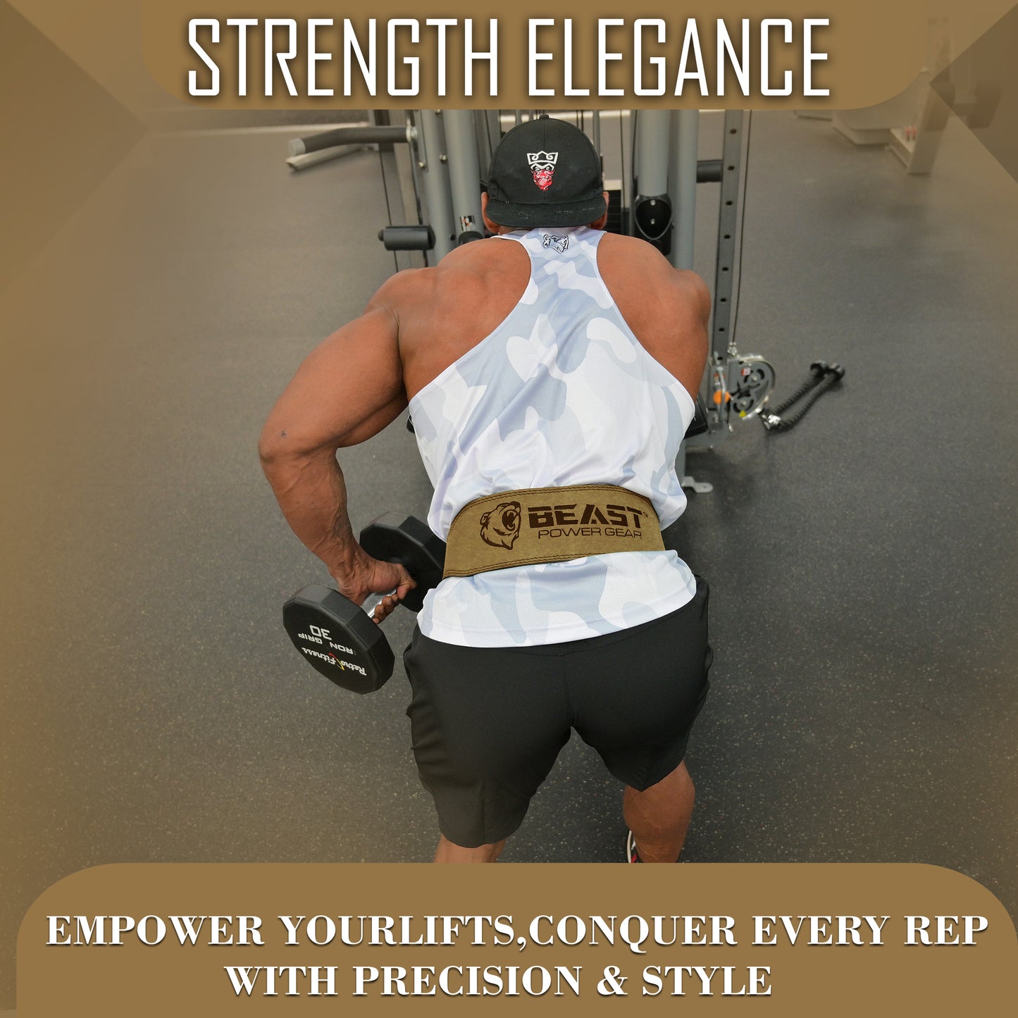 WEIGHTLIFTING BELT 7MM - PINK