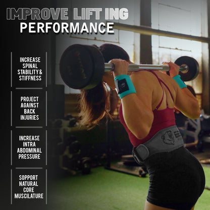 WEIGHTLIFTING BELT 7MM - PINK