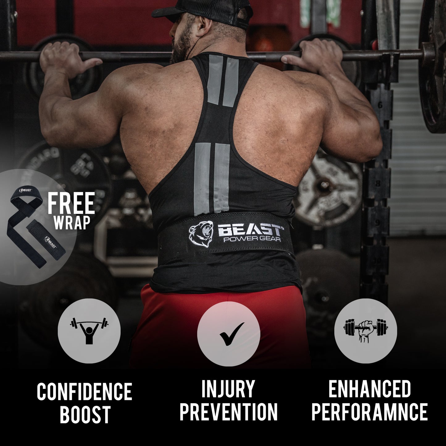 10MM LEVER BELT - FREE STRAP