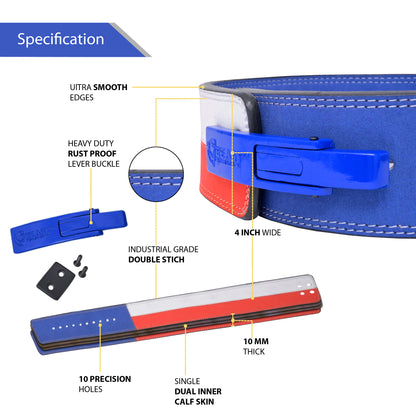 10MM LEVER BELT - FREE STRAP