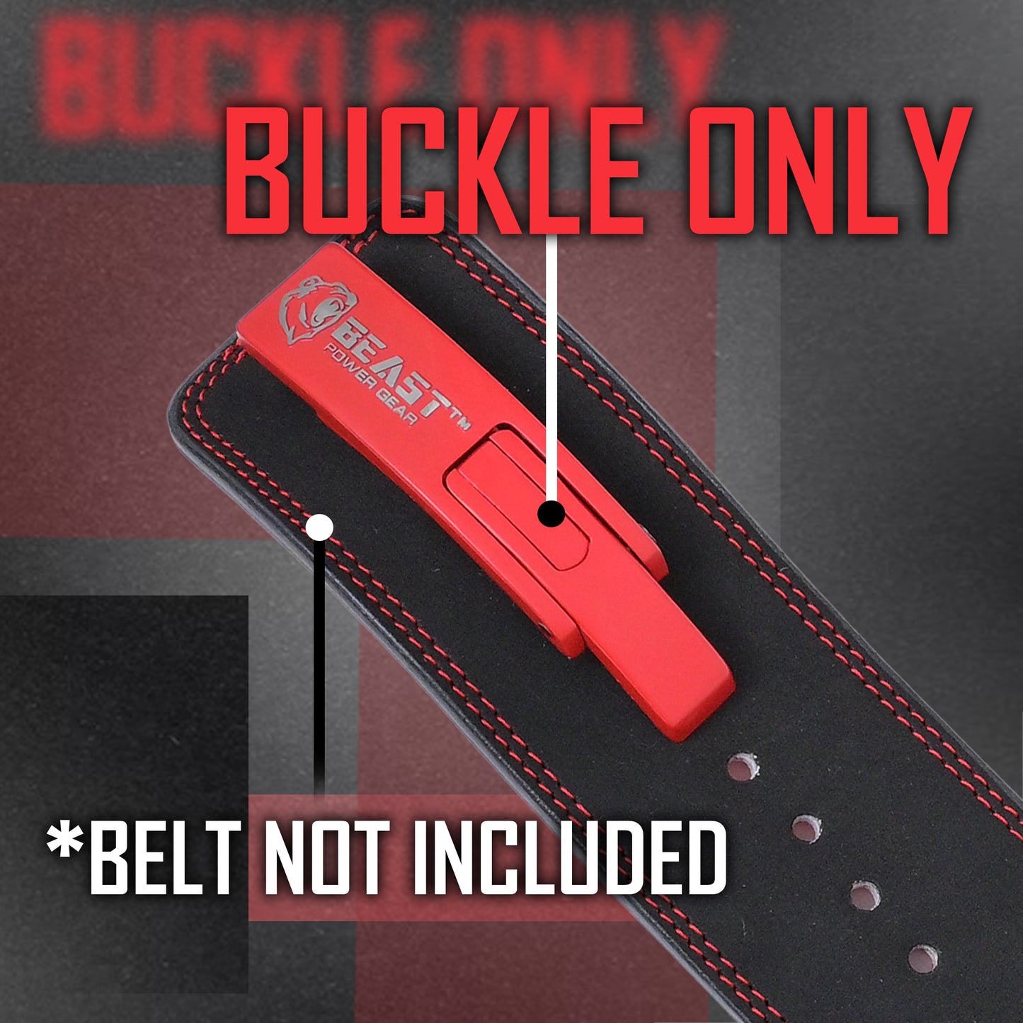 Lever Buckle RED (Replacement)