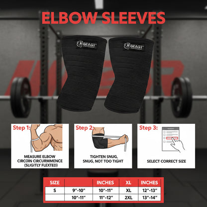 Elbow Sleeve (Pair) Dual-Ply Elbow Support & Compression