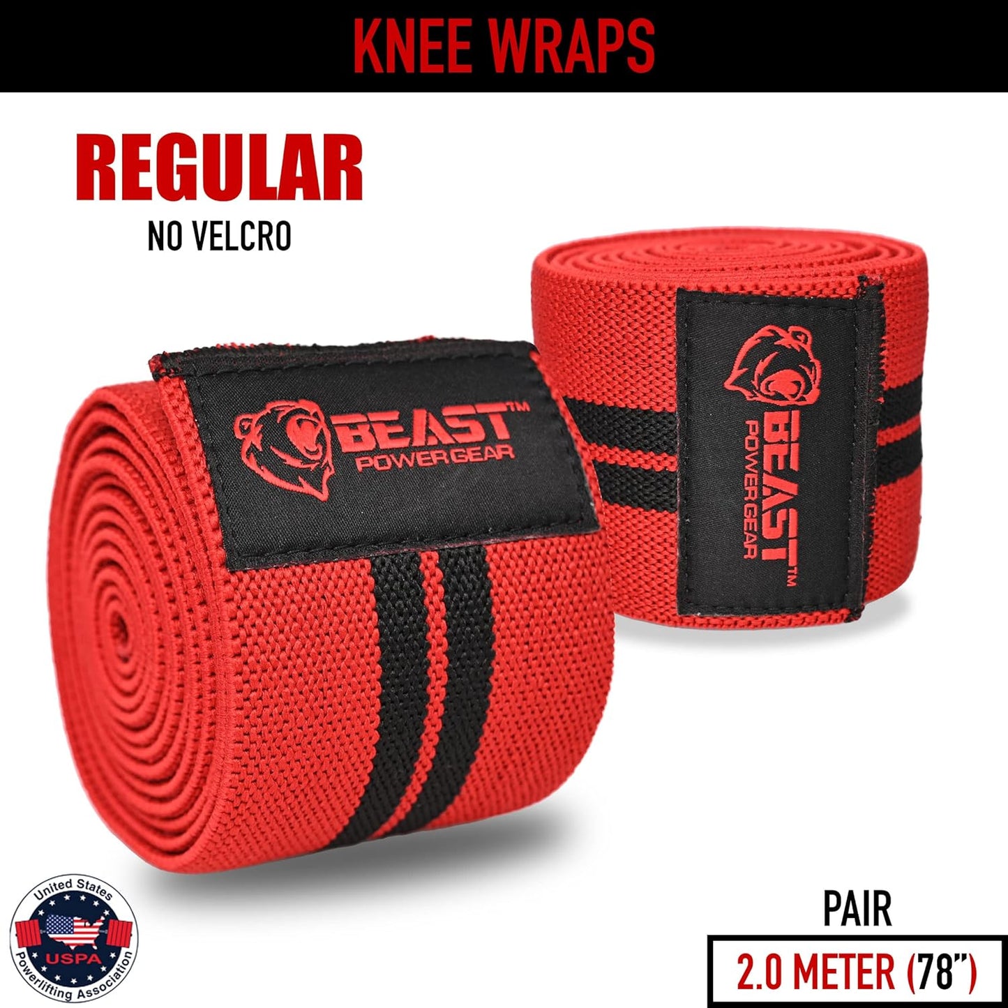Knee Wraps 78" & 98"