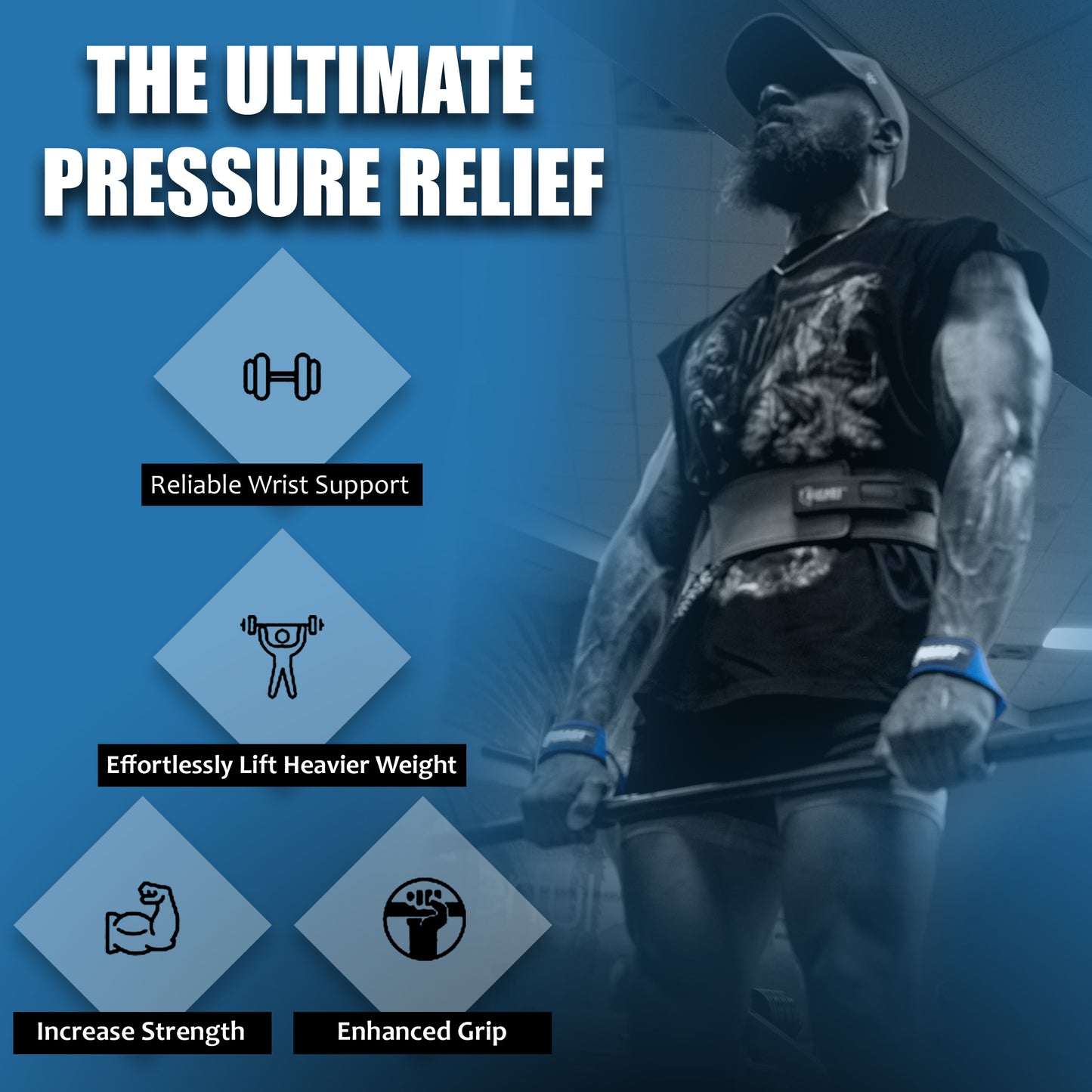 Lifting Strap (Blue)