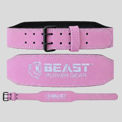WEIGHTLIFTING BELT 6MM - PINK