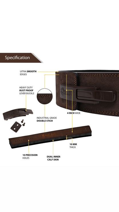 LEVER BELT 10MM - FREE STRAP