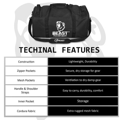 Duffle Gym Bag - Multi Pockets