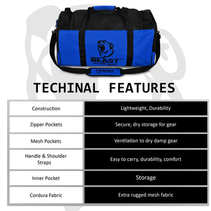 Duffle Gym Bag - Multi Pockets