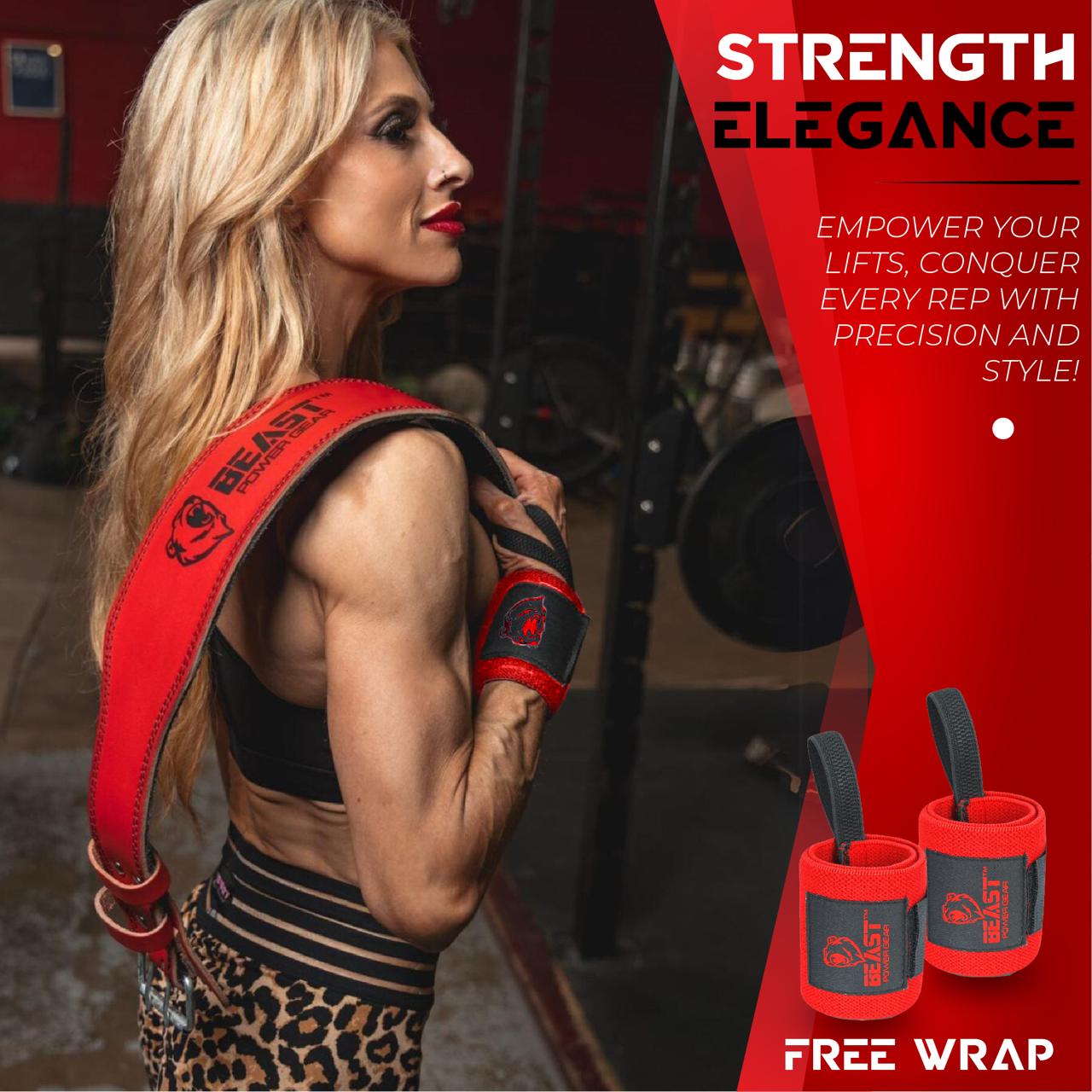 WEIGHTLIFTING BELT 7MM - PINK