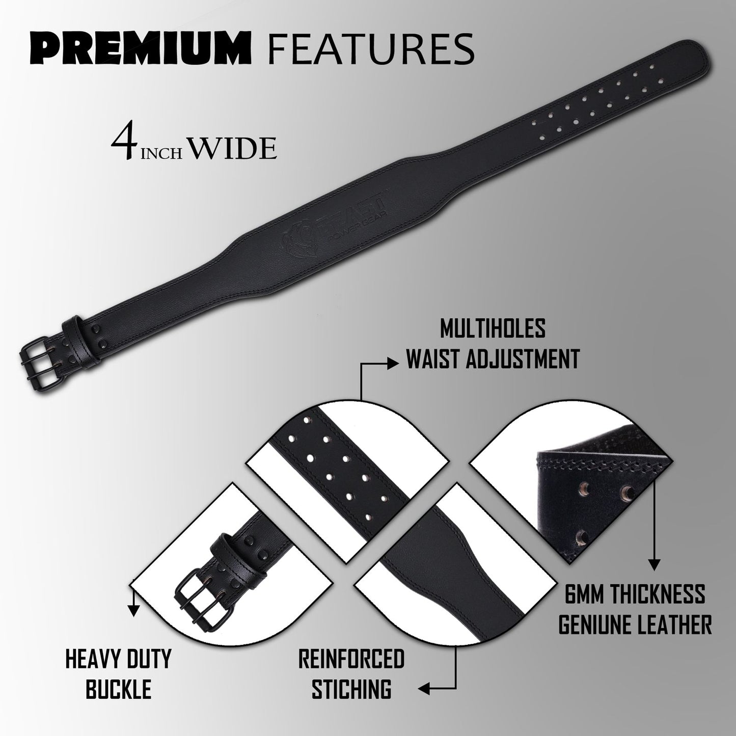 WEIGHTLIFTING BELT 7MM - PINK