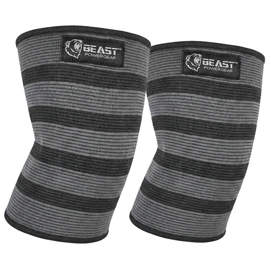 Elbow Sleeve (Pair) Dual-Ply Elbow Support (Gray)