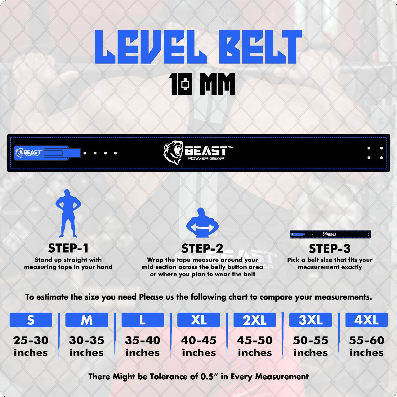 10MM LEVER BELT - FREE STRAP