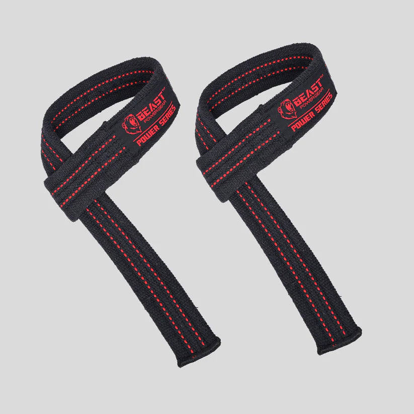 Heavy Duty Lifting Straps - Black/Blue