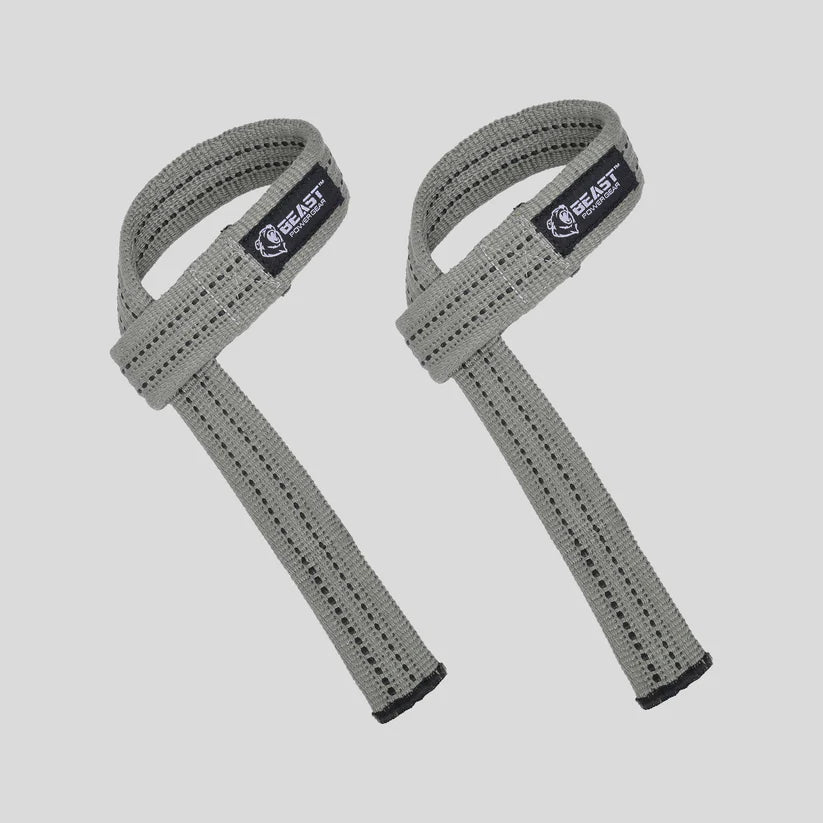 Heavy Duty Lifting Straps - Black/Blue