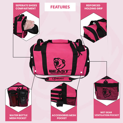 Duffle Gym Bag - Multi Pockets