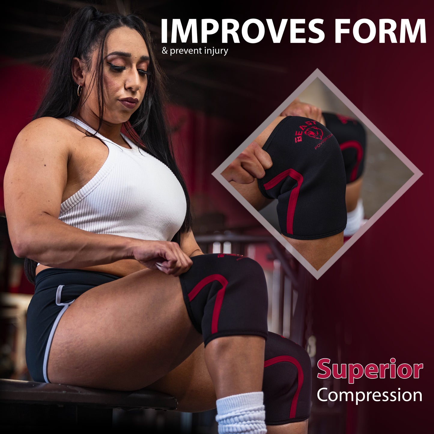 Lifting Kit - Red/Black