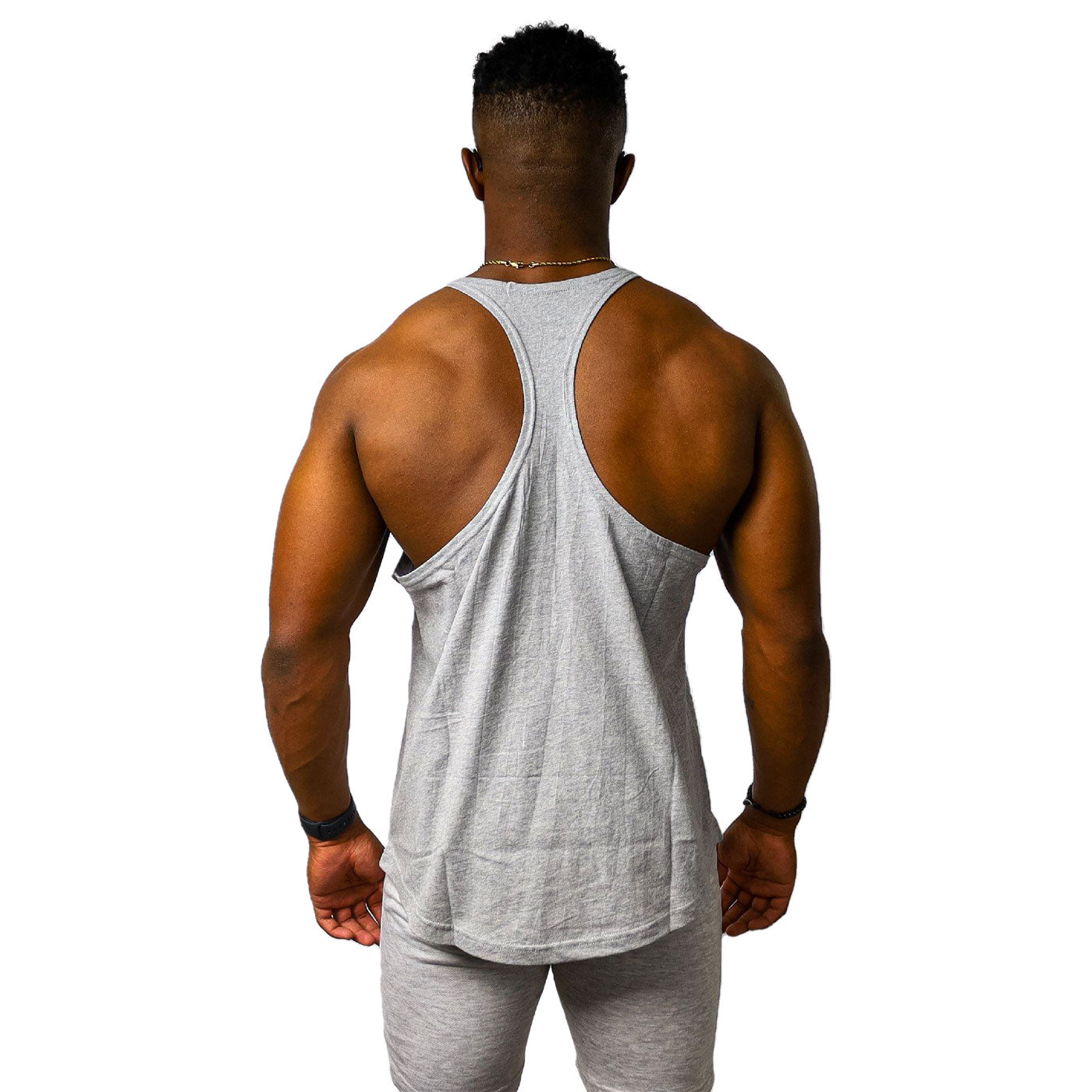 Stringer Tank Tops Y-Back - GRAY