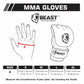 MMA GLOVES - RED/BLACK
