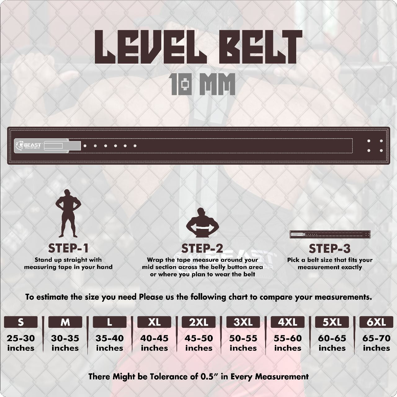 LEVER BELT 10MM - FREE STRAP