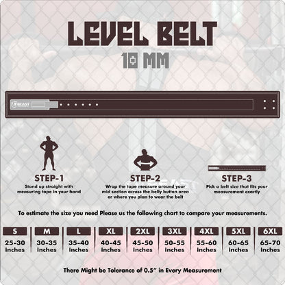 LEVER BELT 10MM - FREE STRAP