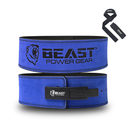 LEVER BELT -BLUE-10MM FREE STRAP