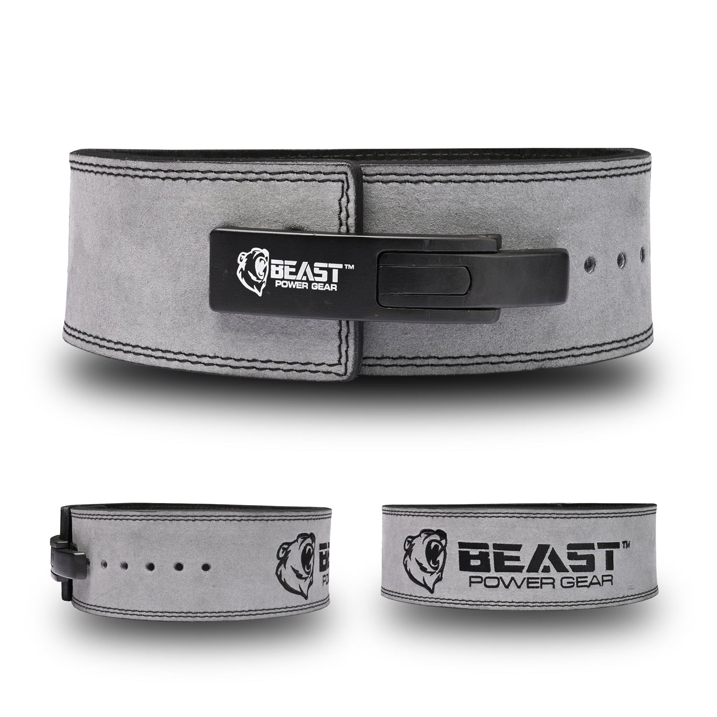 LEVER BELT -GRAY-10MM FREE STRAP