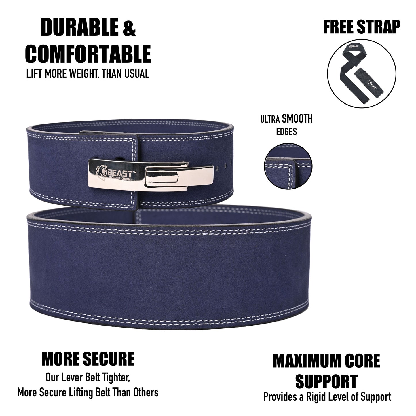 LEVER BELT 10MM FREE STRAP