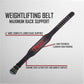 WEIGHTLIFTING BELT 4" - FREE WRAP