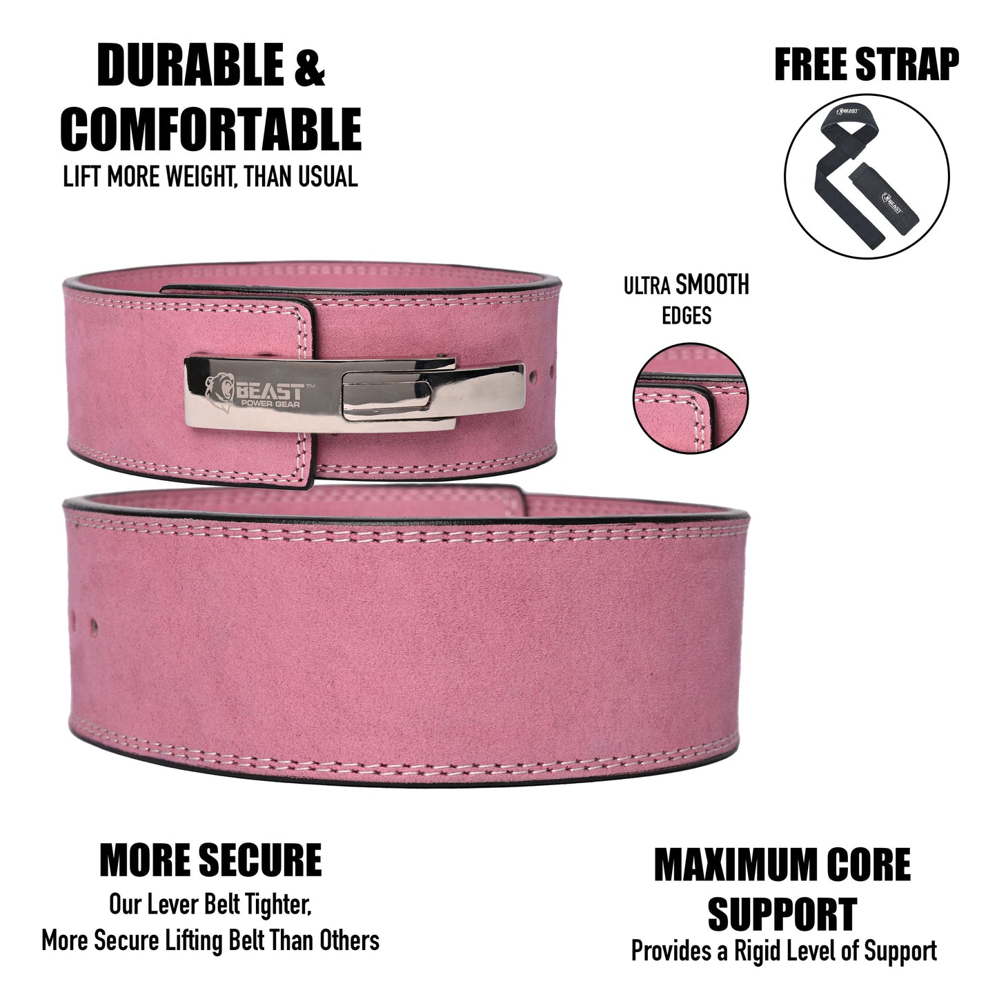 LEVER BELT 10MM FREE STRAP