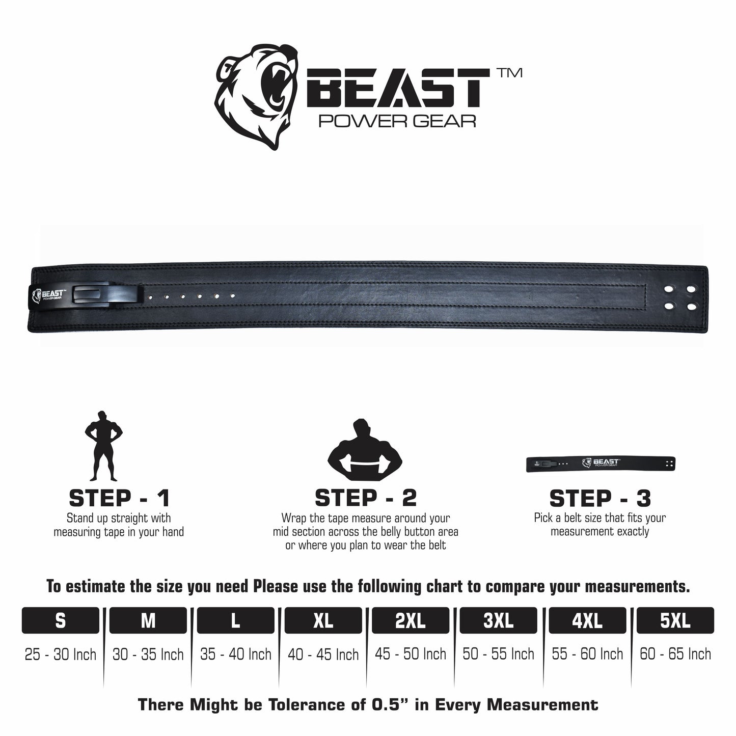 LEVER BELT 10MM FREE STRAP